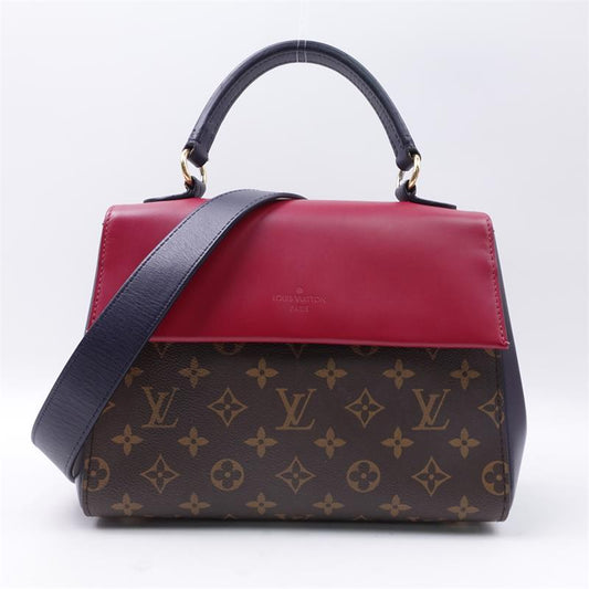 Louis Vuitton CLUNY BB Monogram and Purple Canvas Shoulder Bag