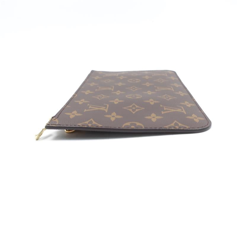 Pre-owned Louis Vuitton Monogram Canvas Neverfull Pouch