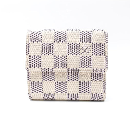 Louis Vuitton Micro Damier Azur Short Wallet-TS