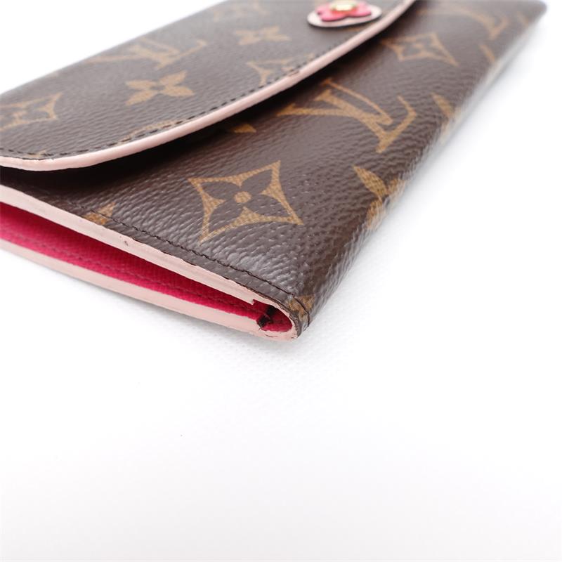 Pre-owned Louis Vuitton Monogram Coated Canvas Long Wallet