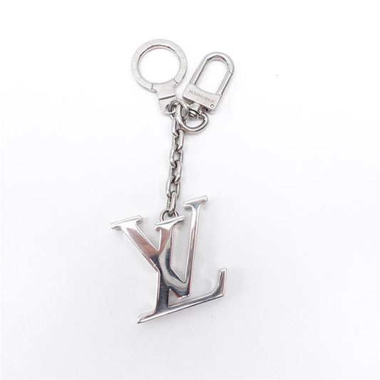 【Deal】Louis Vuitton Silver-Tone LV Logo Key Charm-TS