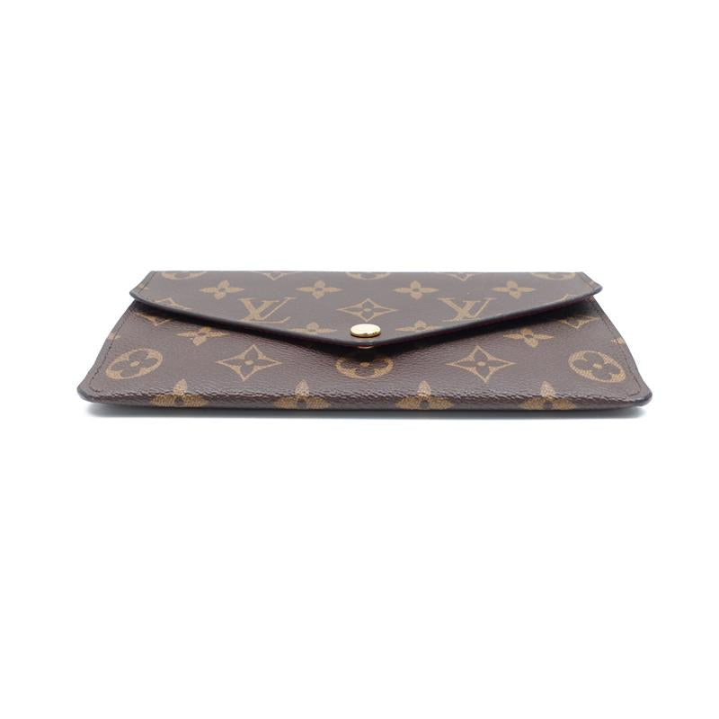 Pre-owned Louis Vuitton Josephine Monogram Coated Canvas Wallet