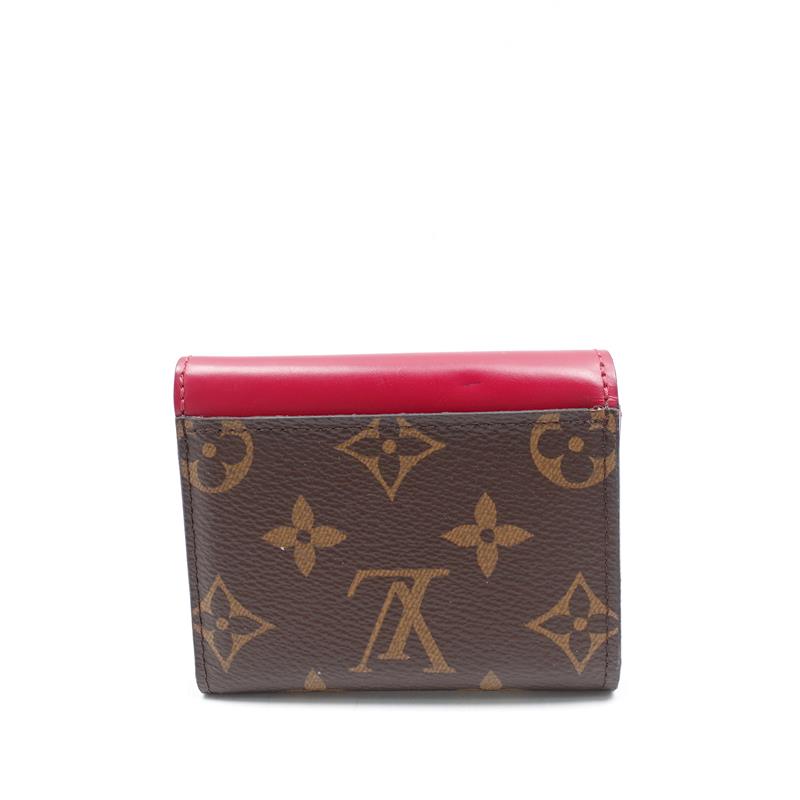 Pre-owned Louis Vuitton Zoe Monogram Short Wallet-HZ