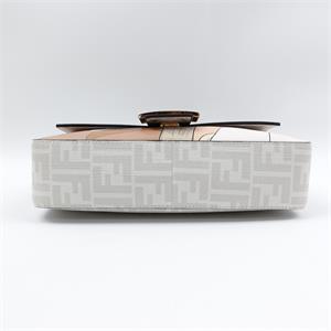 【deal】Fendi Baguette Women Print White Calfskin Shoulder Bag-HZ