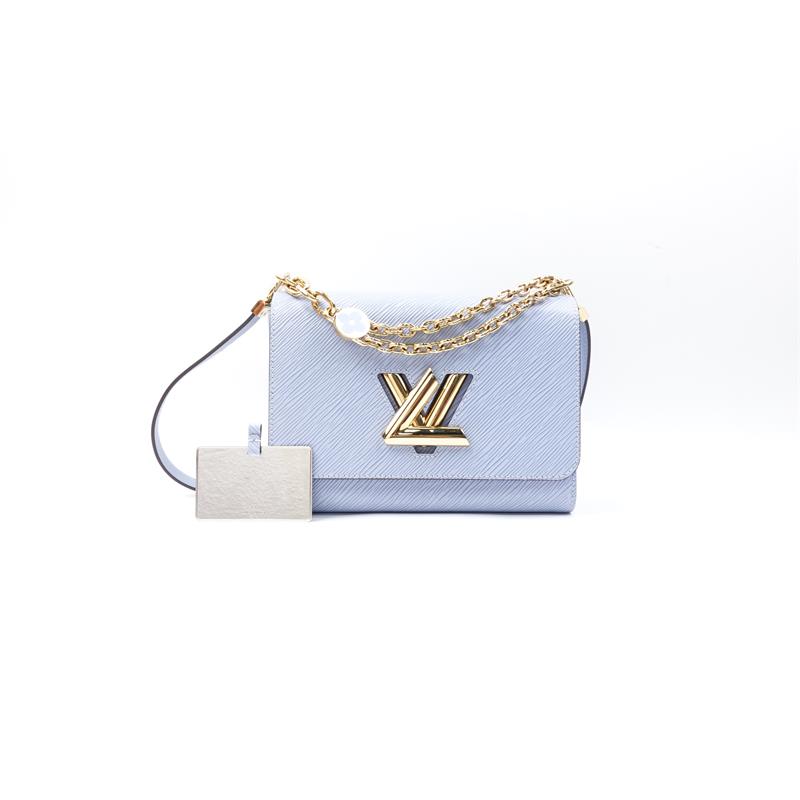 Pre-owned Louis Vuitton Blue Twist Epi Calfskin Shoulder Bag-HZ