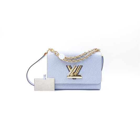 Pre-owned Louis Vuitton Blue Twist Epi Calfskin Shoulder Bag-HZ