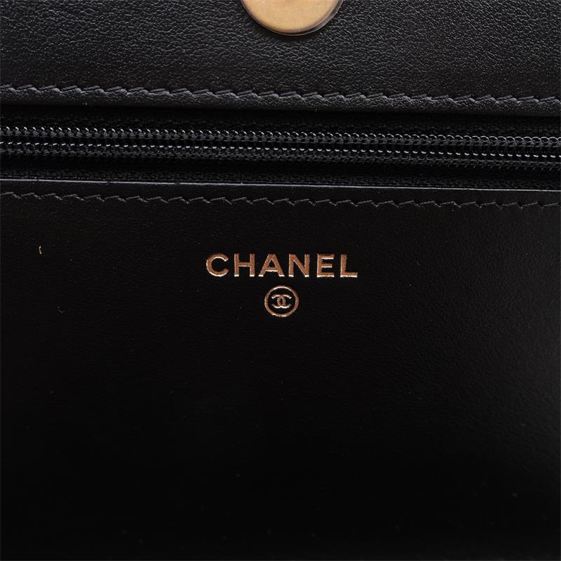 Pre-owned Chanel Black Leboy Calfskin Shoulder Bag