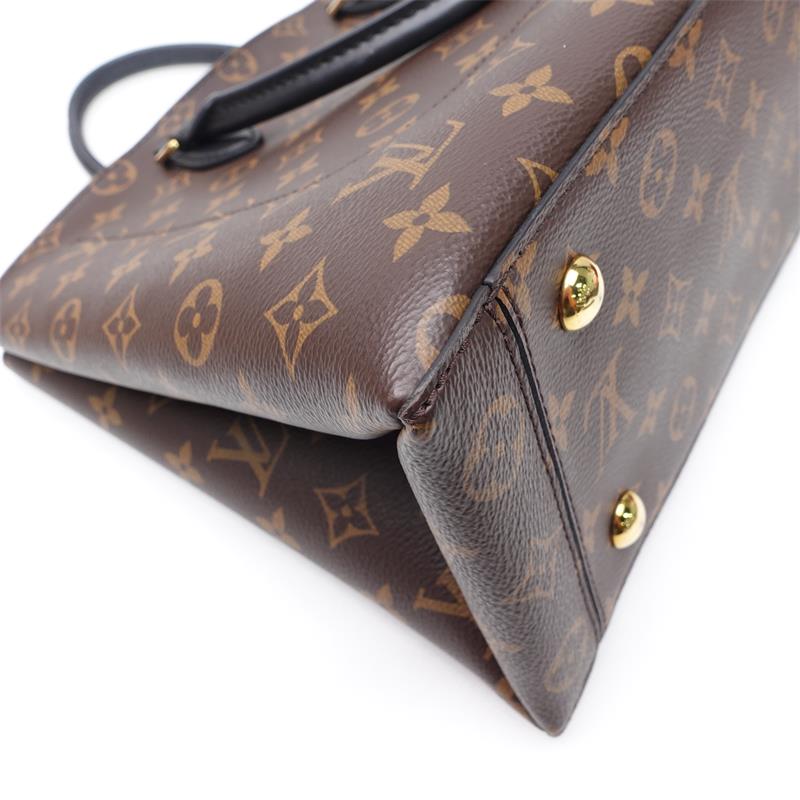 Pre-owned Louis Vuitton Flower Monogram Coated Canvas Tote