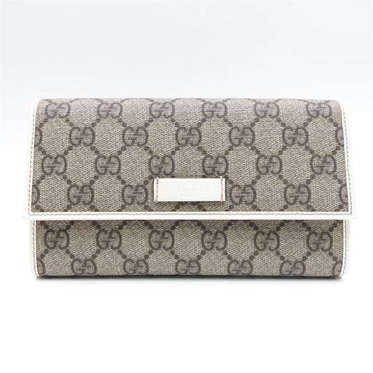 【DEAL】Pre-owned Gucci GG Supreme Coated Canvas Wallet