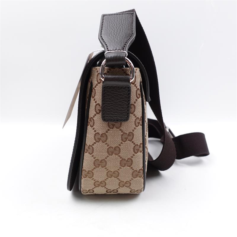 Pre-owned Gucci Brown Canvas Shoulder Bag