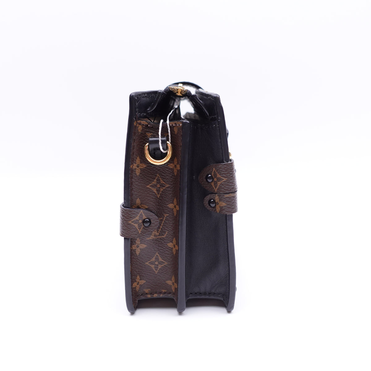 Pre-Owned Louis Vuitton Trunk Clutch Brown Monogram Canvas Shoulder Bag T10399734
