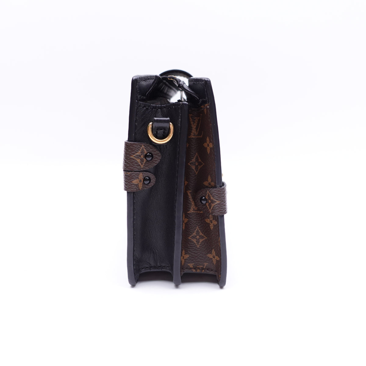 Pre-Owned Louis Vuitton Trunk Clutch Brown Monogram Canvas Shoulder Bag T10399734