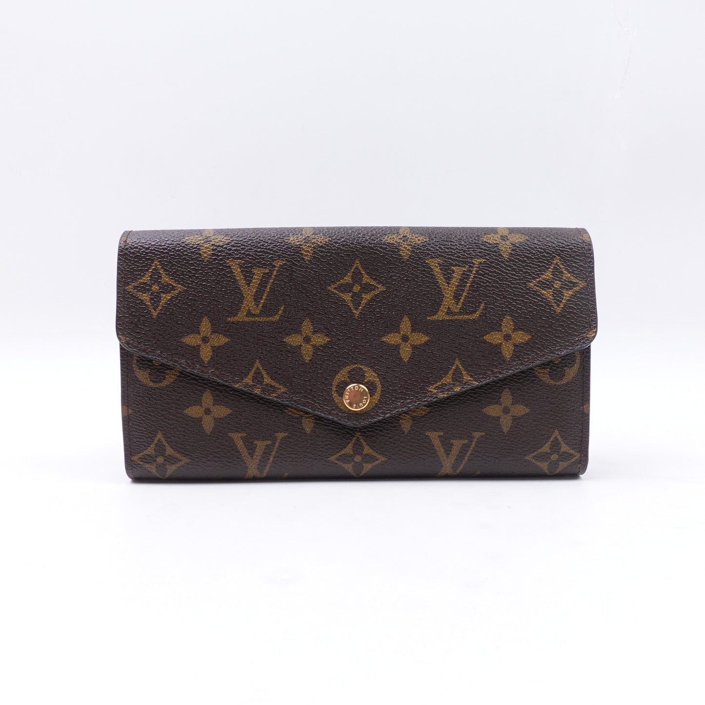 Pre-owned Louis Vuitton Sarah Monogram Coated Canvas Wallet