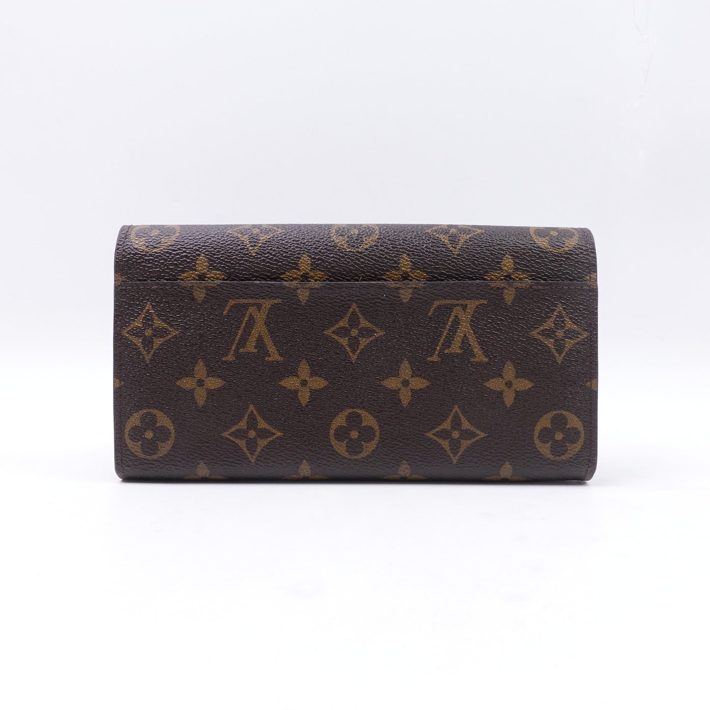 Pre-owned Louis Vuitton Sarah Monogram Coated Canvas Wallet