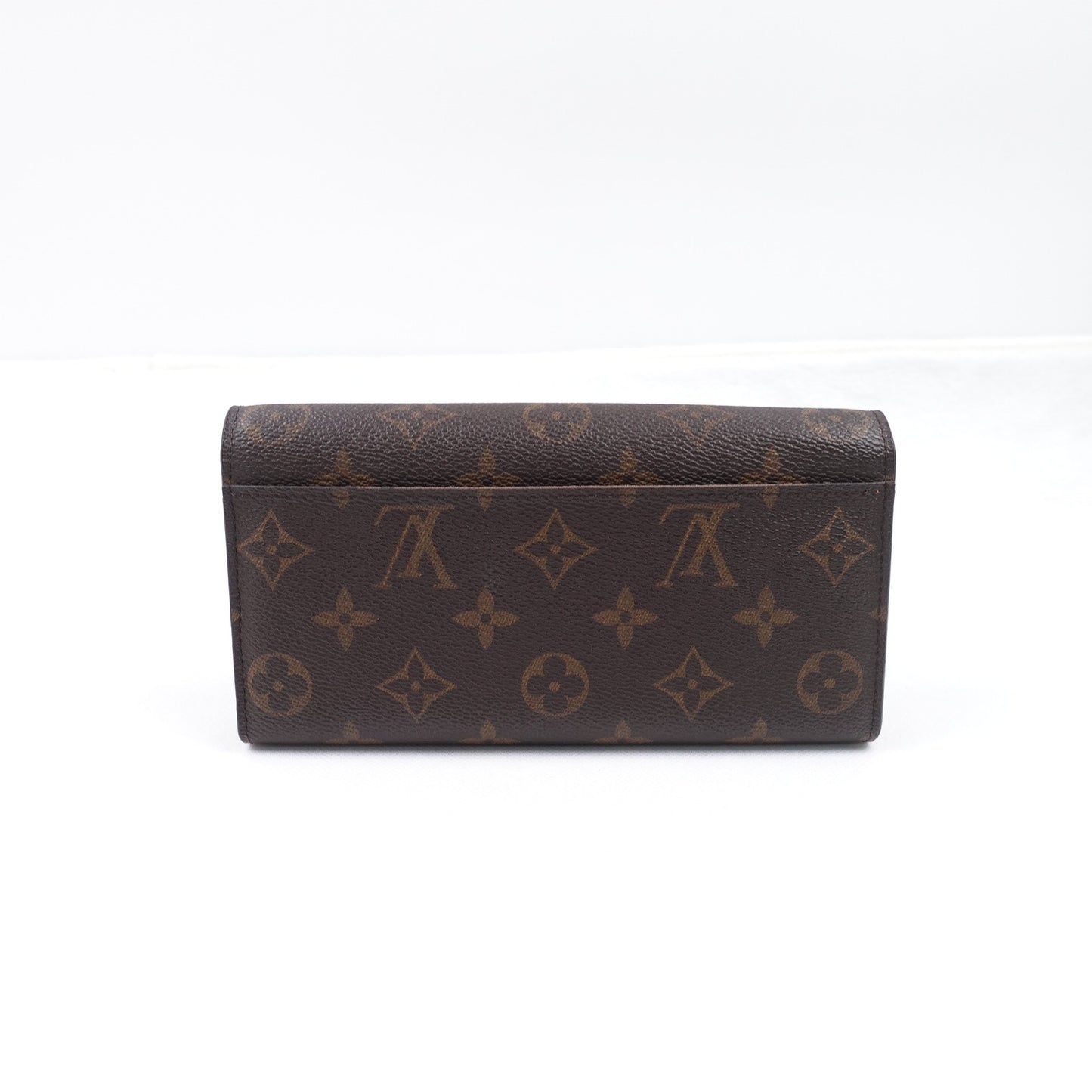 Pre-owned Louis Vuitton Sarah Monogram Coated Canvas Wallet