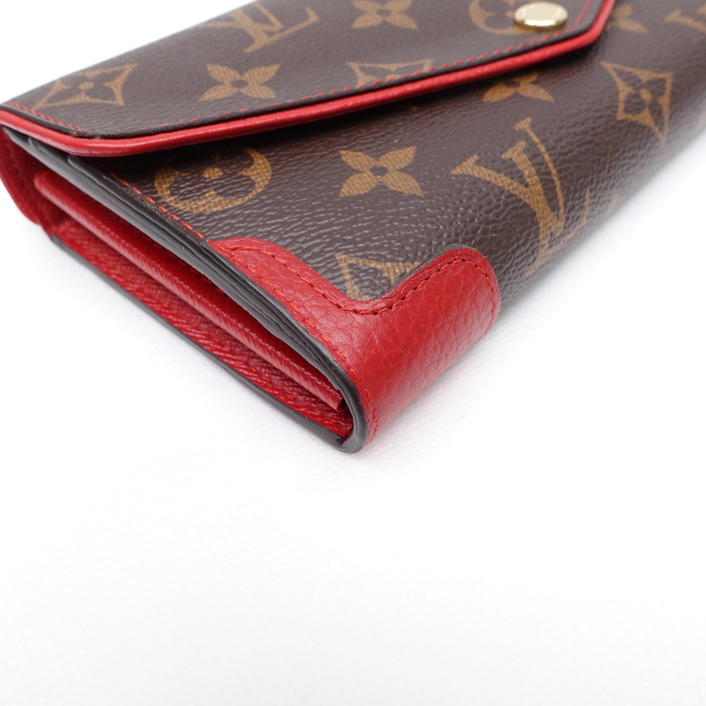 Pre-owned Louis Vuitton Coated Canvas Long Wallet