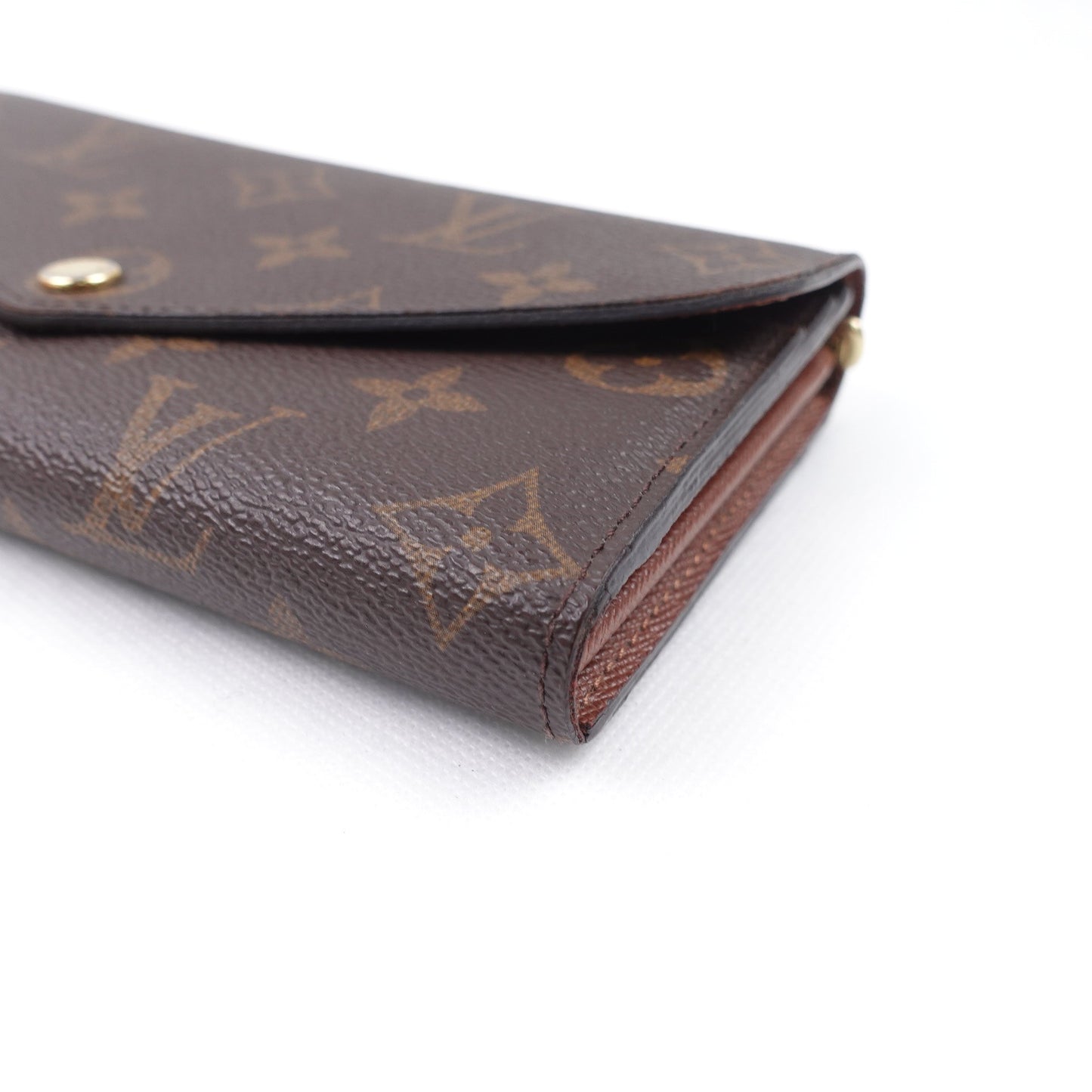 Pre-owned Louis Vuitton Sarah Monogram Coated Canvas Wallet