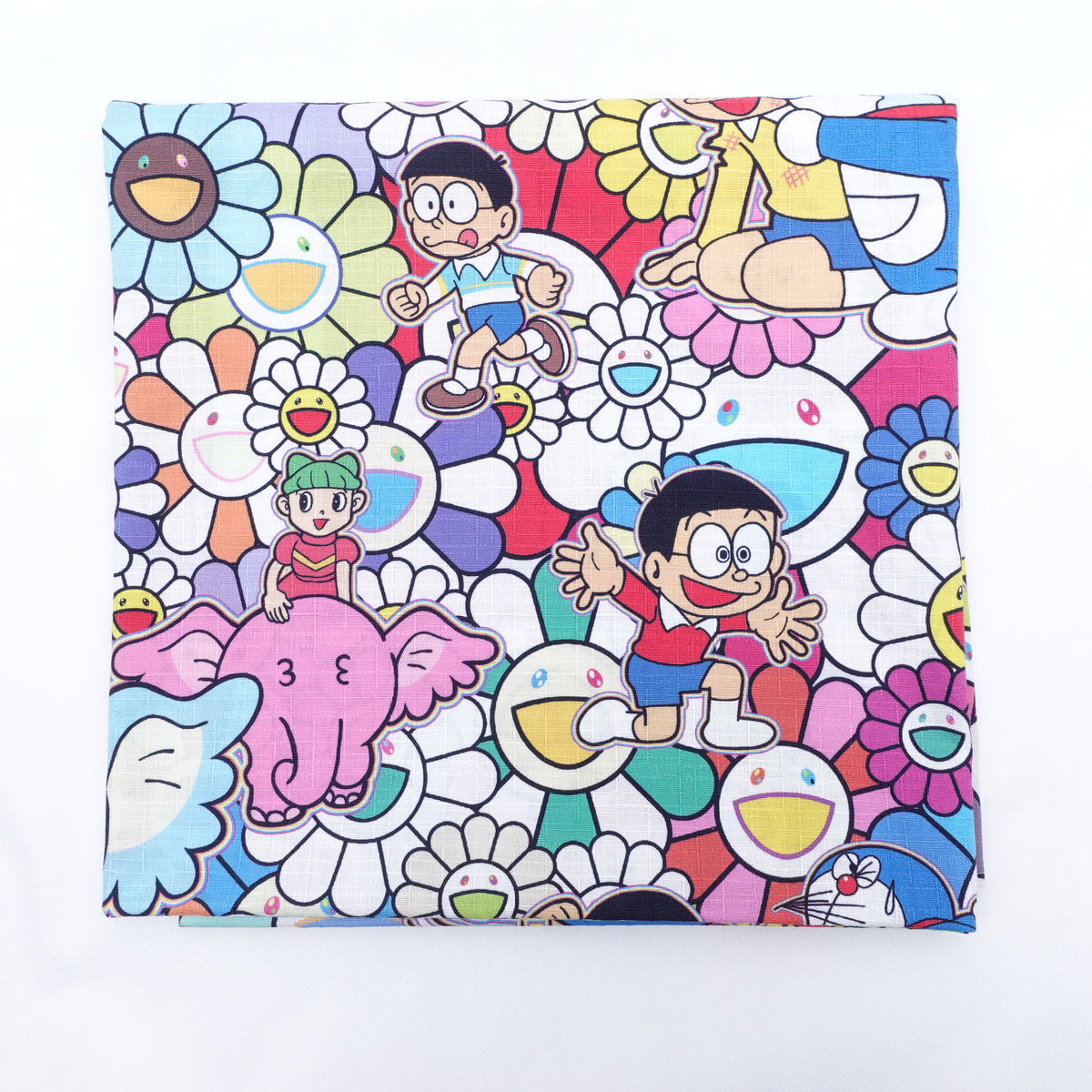 Takashi Murakami x Doraemon Exhibition Fabric Scarf T10259652