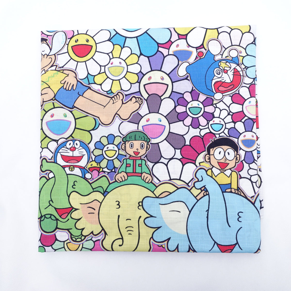 Takashi Murakami x Doraemon Exhibition Fabric Scarf T10259652