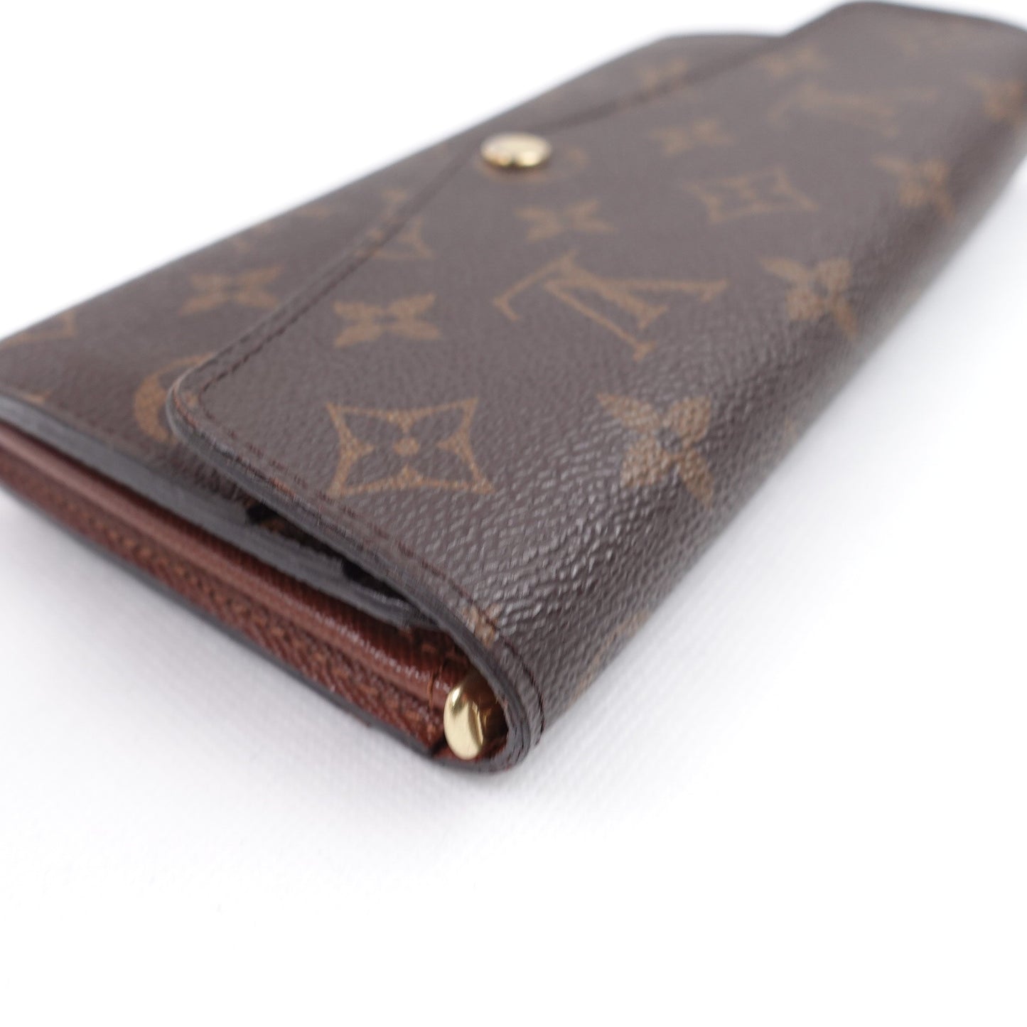 Pre-owned Louis Vuitton Sarah Monogram Coated Canvas Wallet