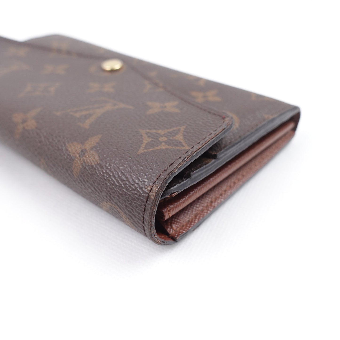 Pre-owned Louis Vuitton Sarah Monogram Coated Canvas Wallet