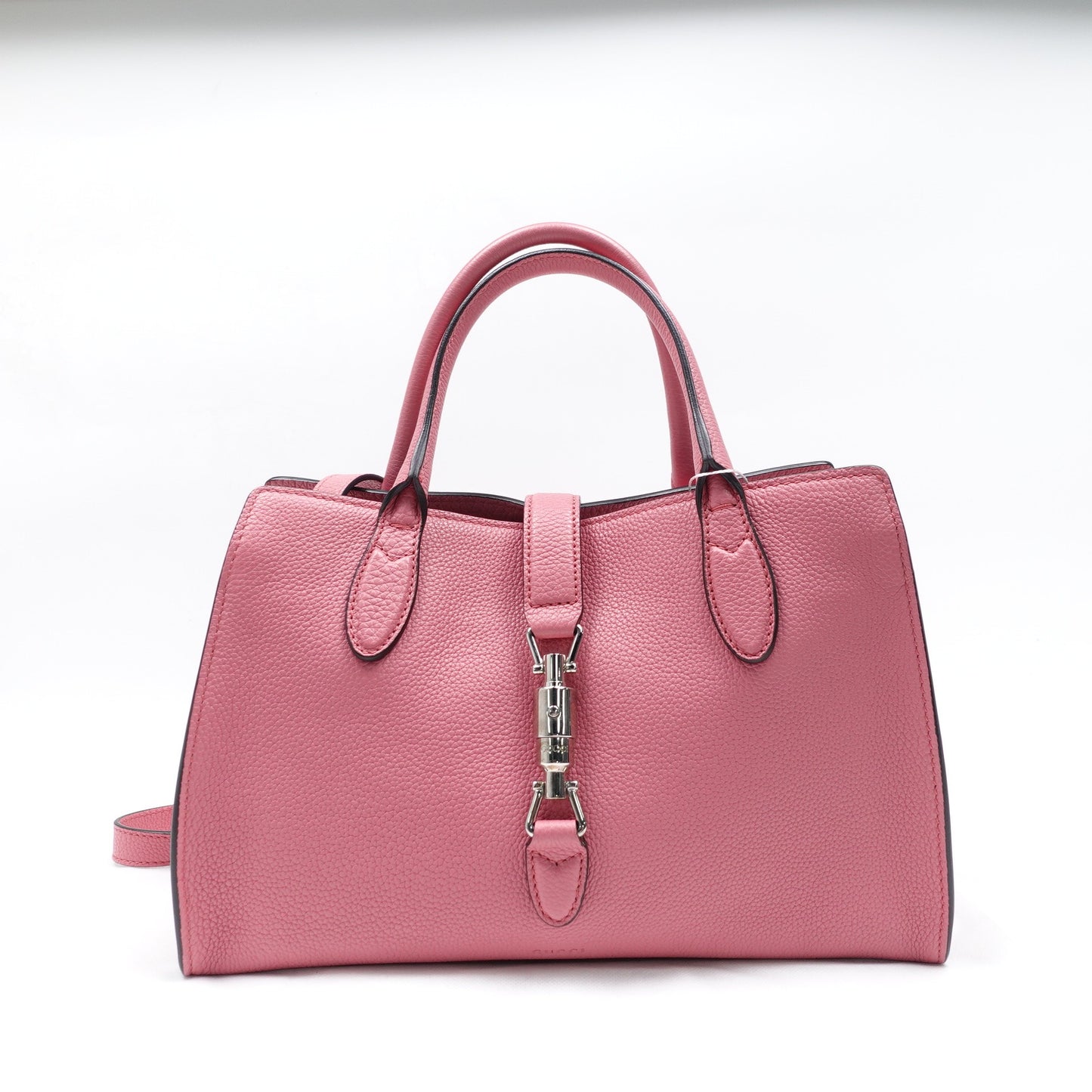 Pre-owned Gucci Jacki 1961 Pink Calfskin Shoulder Bag