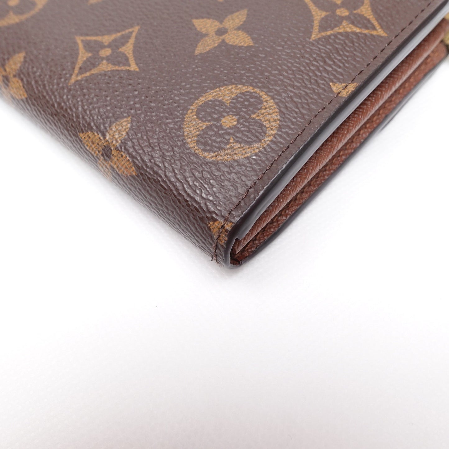 Pre-owned Louis Vuitton Sarah Monogram Coated Canvas Wallet