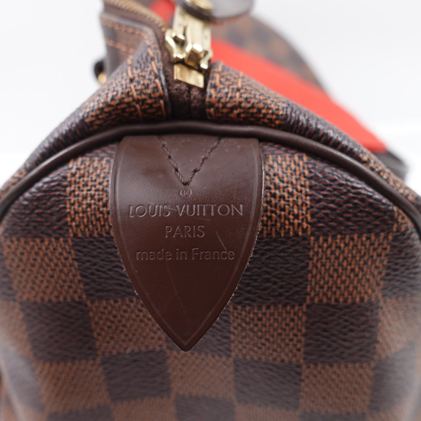 Pre-owned Louis Vuitton Speedy 30 Damier Ebene Coated Canvas Tote