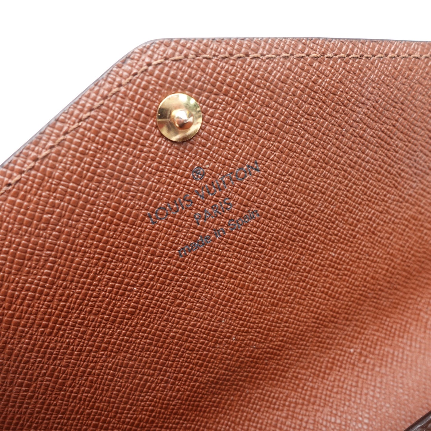 Pre-owned Louis Vuitton Sarah Monogram Coated Canvas Wallet