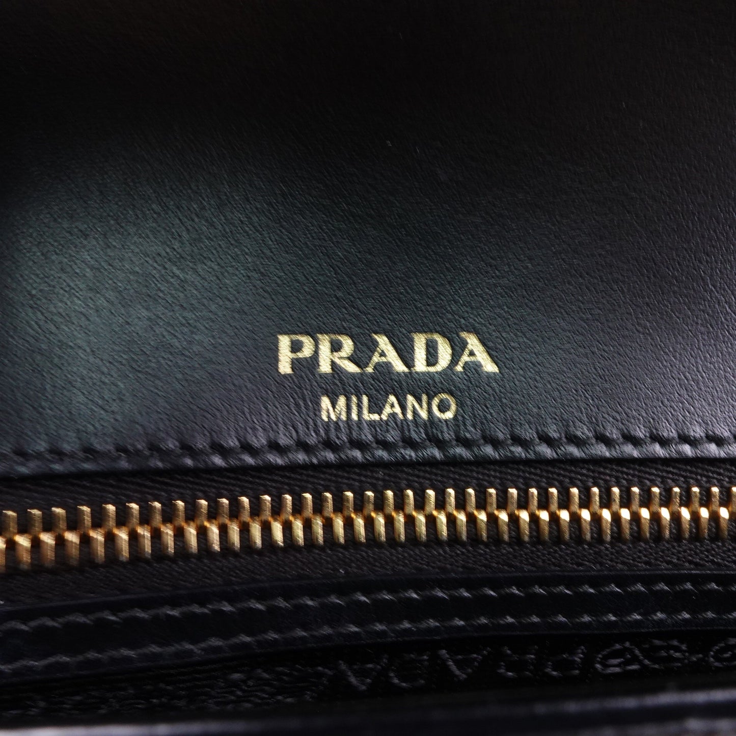 Pre-owned Prada Diagramme Black Saffiano Shoulder Bag