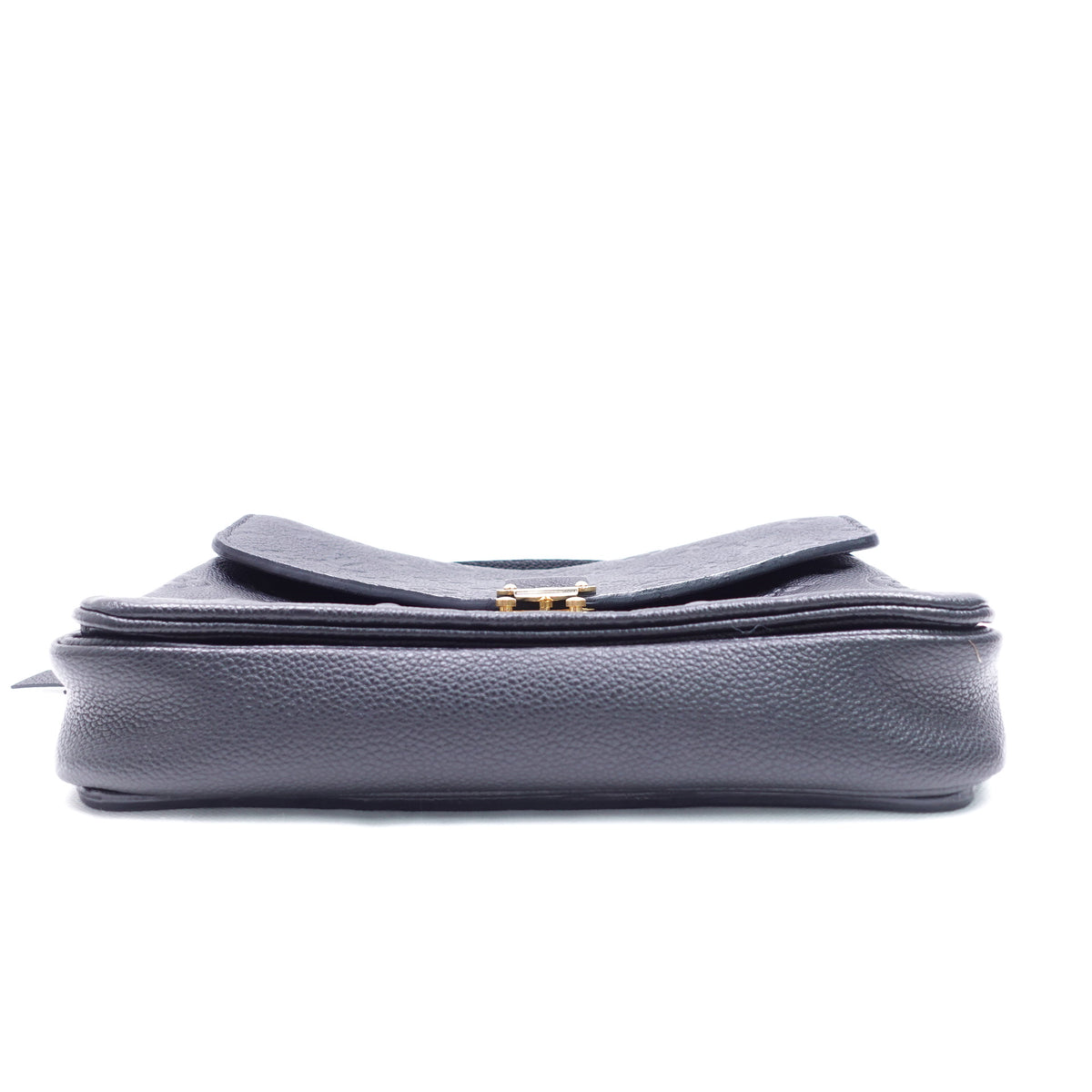 Pre-Owned Louis Vuitton Pochette Metis Black Calfskin Leather Shoulder Bag T10363546