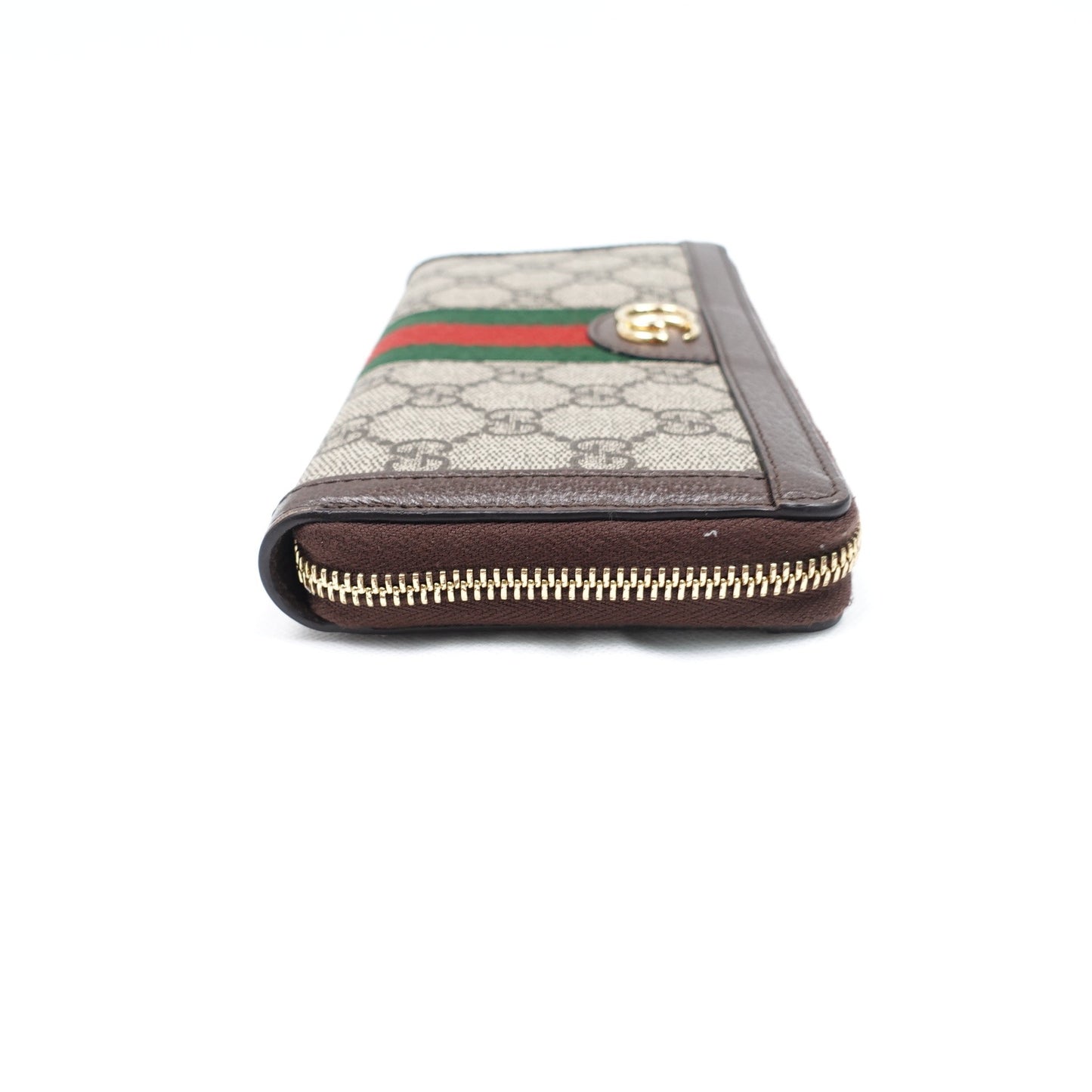 Pre-owned Gucci Ophidia Coated Canvas Wallet