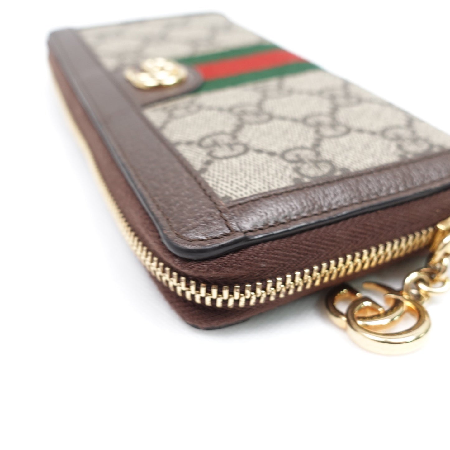 Pre-owned Gucci Ophidia Coated Canvas Wallet