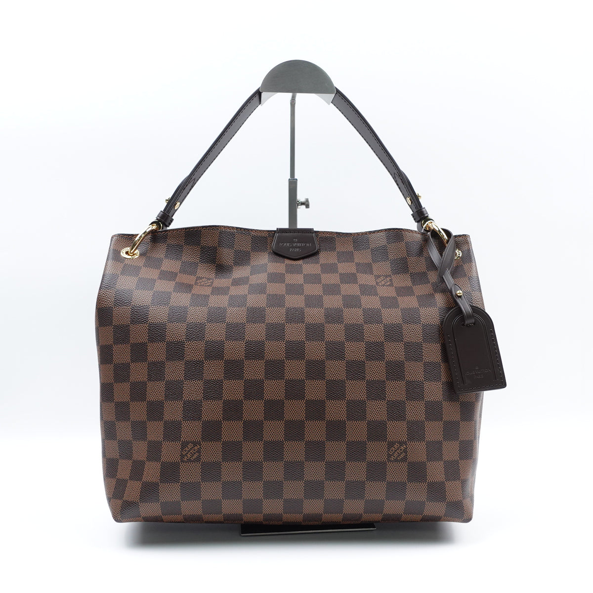 Pre-Owned Louis Vuitton Graceful Brown Damier Ebene Canvas Tote Bag T10383212