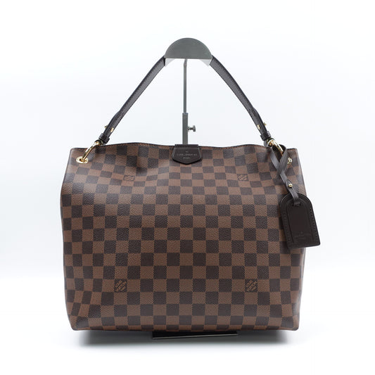 Pre-Owned Louis Vuitton Graceful Brown Damier Ebene Canvas Tote Bag T10383212