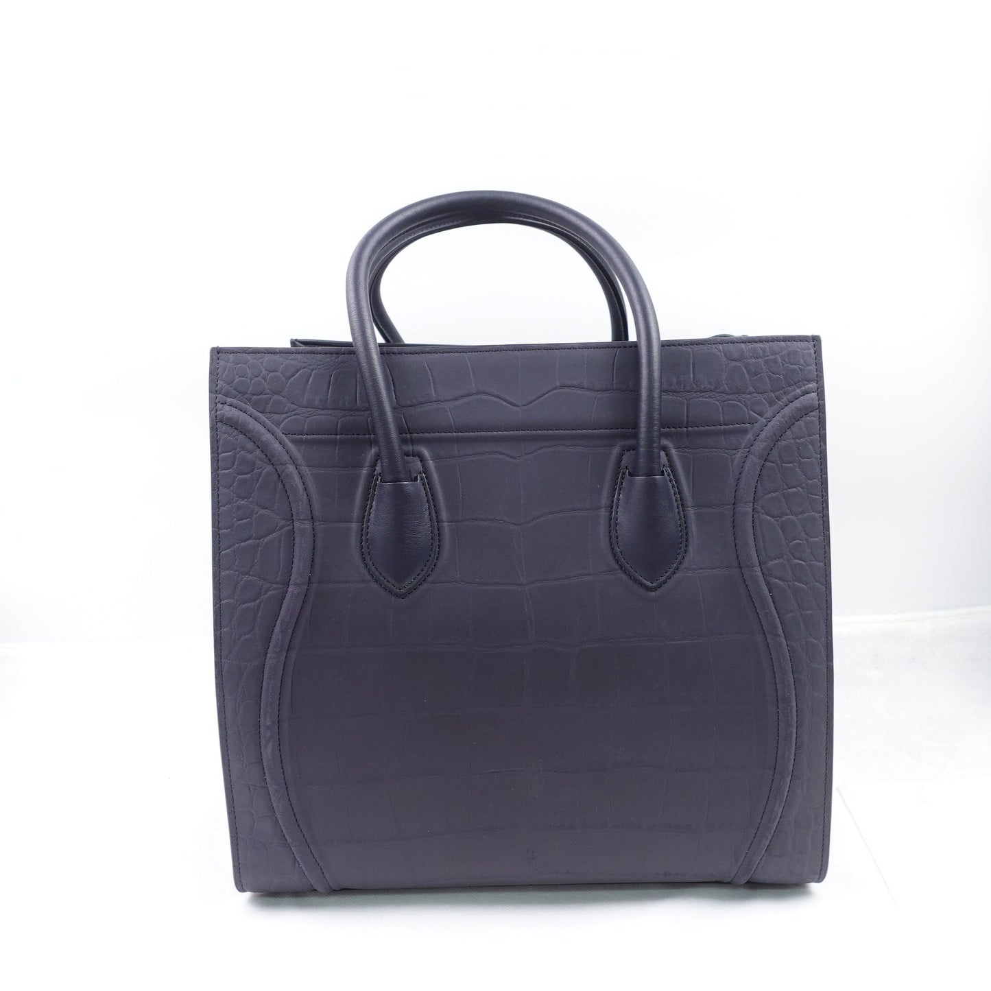 Pre-owned Celine Phantom Navy Matte Calfskin Tote