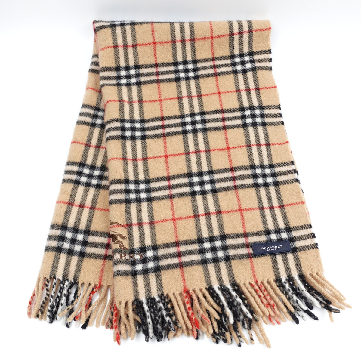 [DEAL] Burberry Wool Brown Scarf T20403945