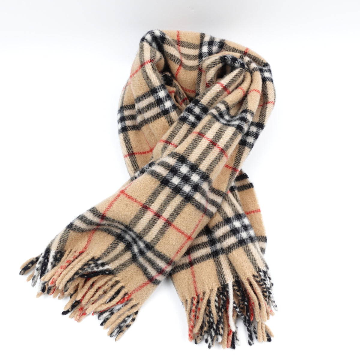 [DEAL] Burberry Wool Brown Scarf T20403945