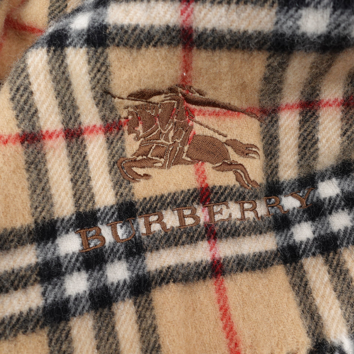 [DEAL] Burberry Wool Brown Scarf T20403945
