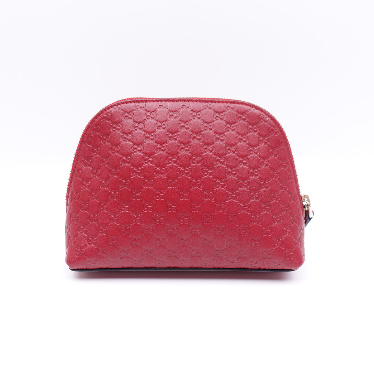 Pre-Owned Gucci Red Calfskin Leather Clutch T10388508