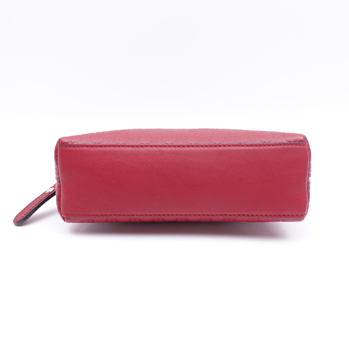 Pre-Owned Gucci Red Calfskin Leather Clutch T10388508