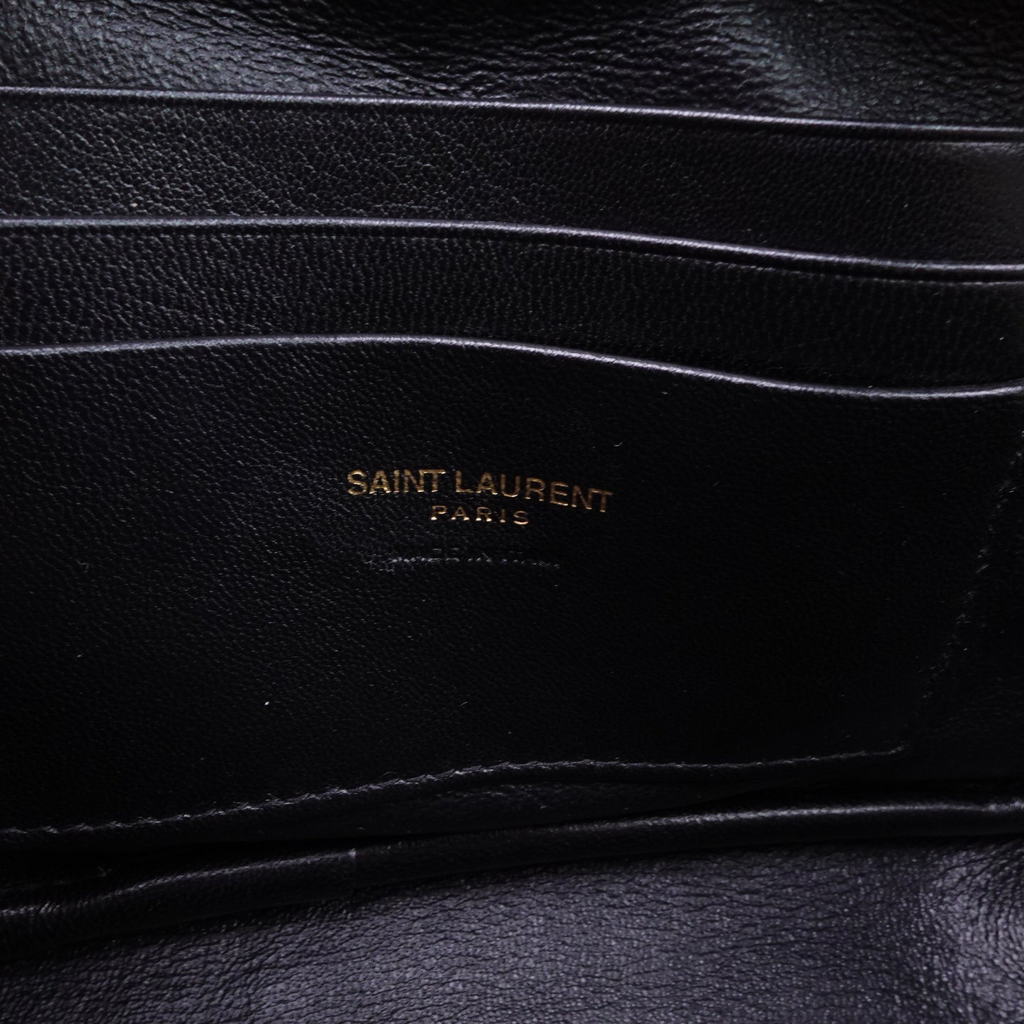 Pre-owned Saint Laurent Loulou Camera Mini Milktea Calfskin Crossbody Bag