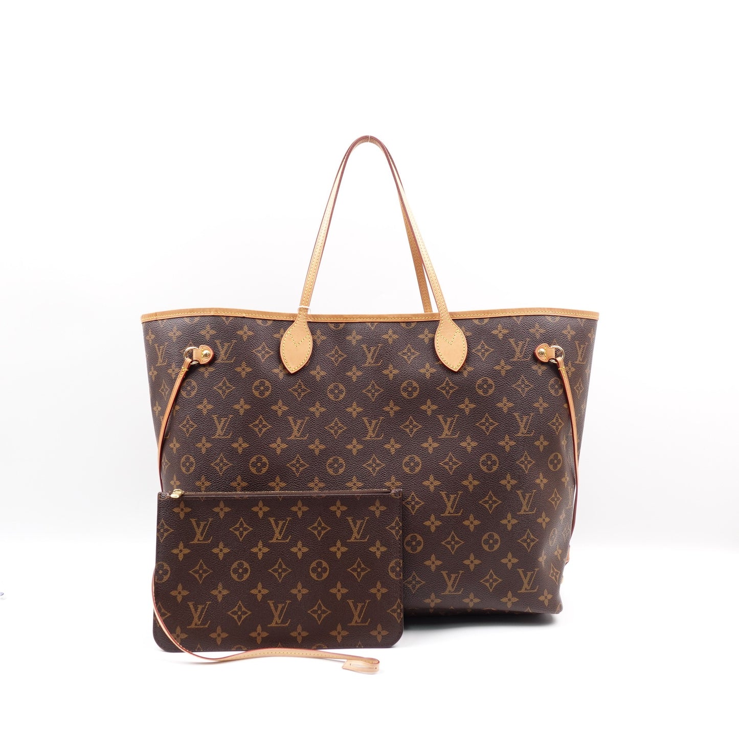 Pre-owned Louis Vuitton Neverfull GM Monogram Coated Canvas Tote W/P