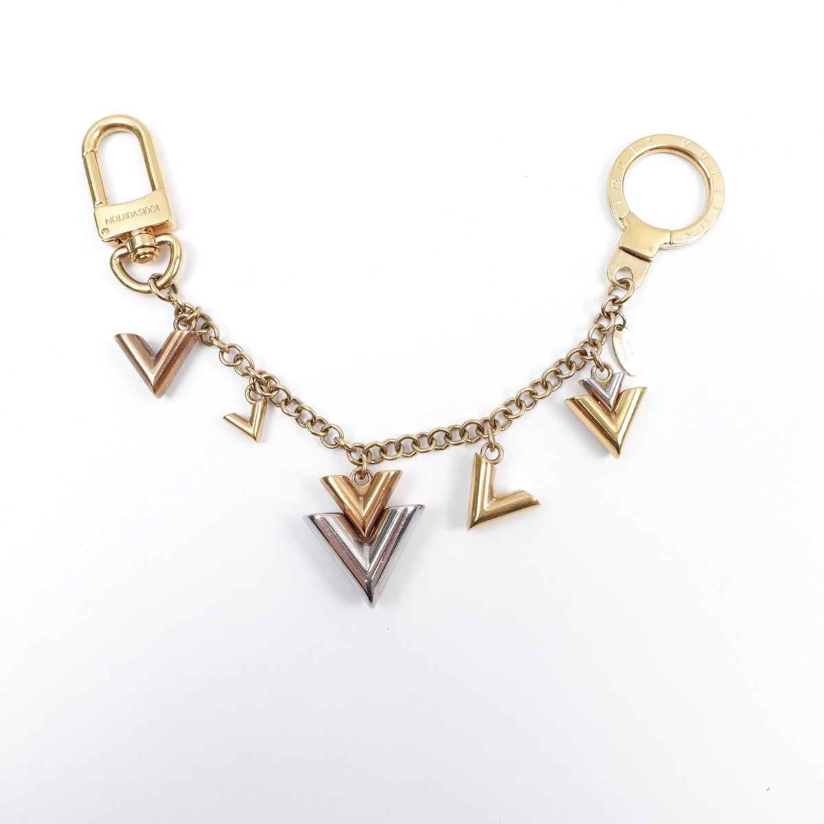 Pre-Owned Louis Vuitton Gold Metal Bag Charm T10395687