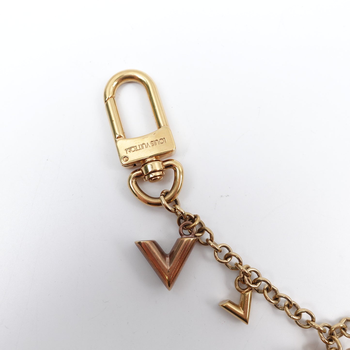 Pre-Owned Louis Vuitton Gold Metal Bag Charm T10395687