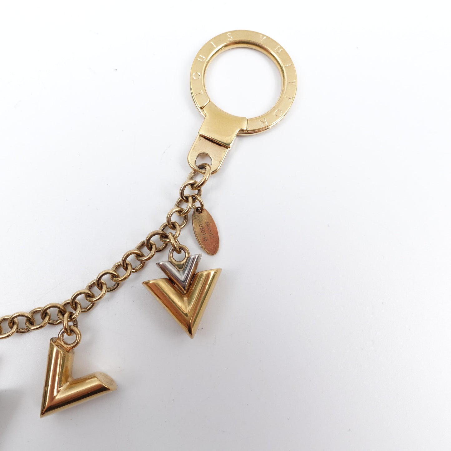 Pre-Owned Louis Vuitton Gold Metal Bag Charm T10395687