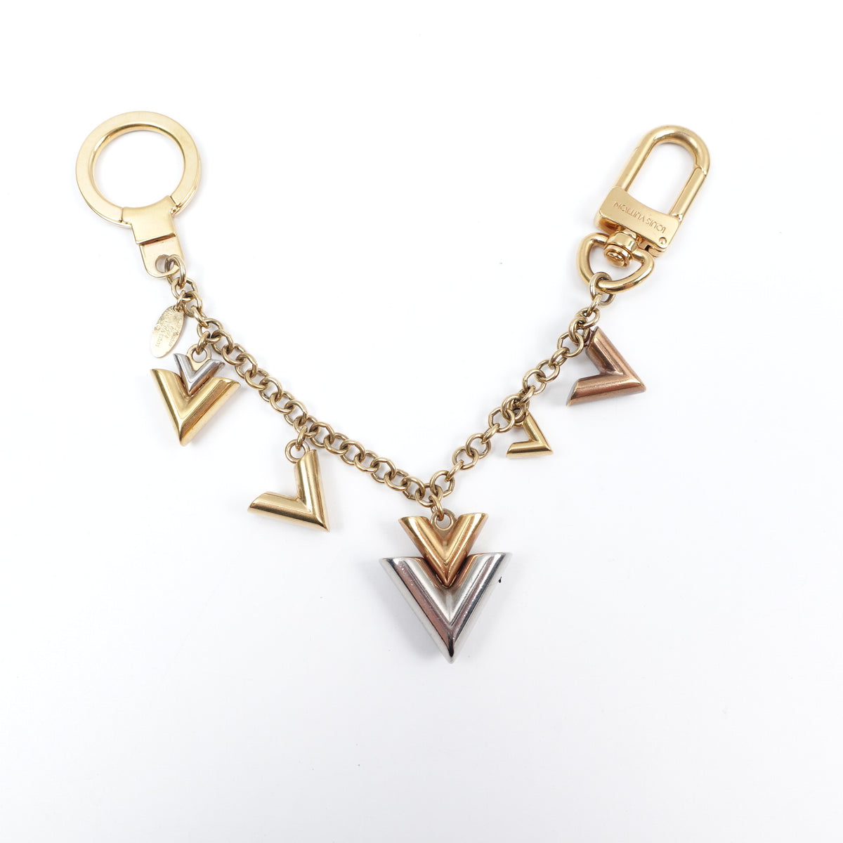 Pre-Owned Louis Vuitton Gold Metal Bag Charm T10395687