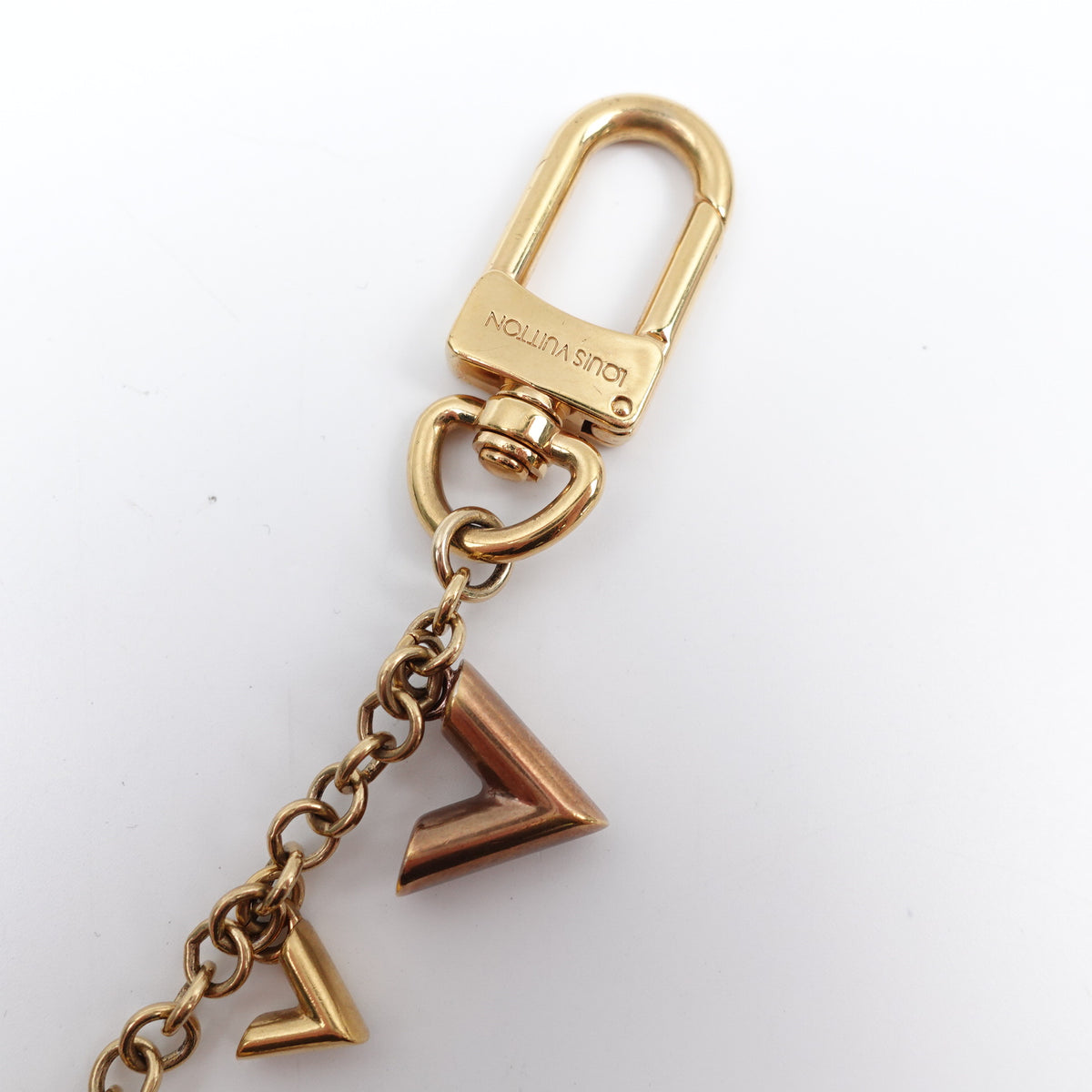 Pre-Owned Louis Vuitton Gold Metal Bag Charm T10395687