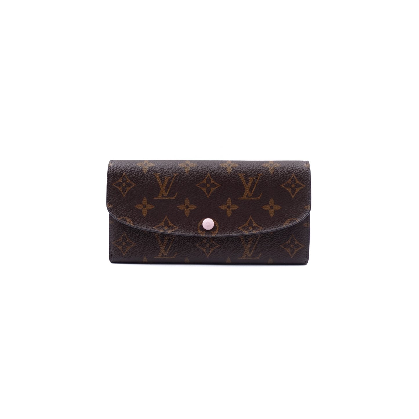 Pre-owned Louis Vuitton Emilie Monogram Coated Canvas Wallet