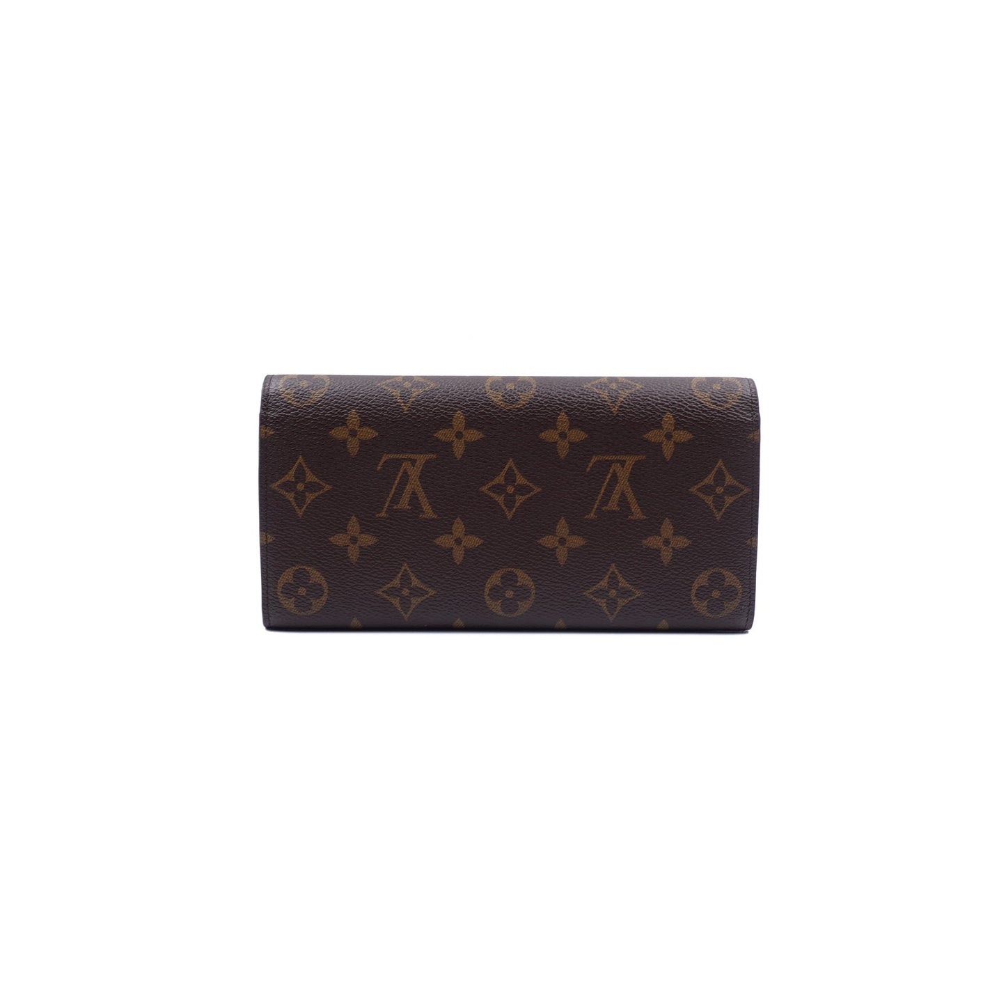 Pre-owned Louis Vuitton Emilie Monogram Coated Canvas Wallet